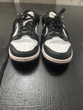 Nike Black and White Low-Top Sneakers